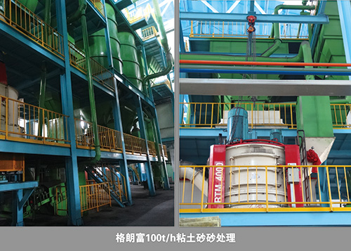 4-格朗富100th粘土砂砂處理
